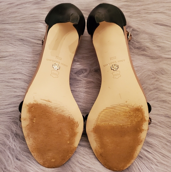 SOLD Ann Taylor Ankle Strap Heeled Sandal - Picture 3 of 5